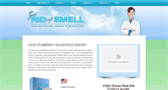 Desktop Screenshot of getridofsmellnow.com